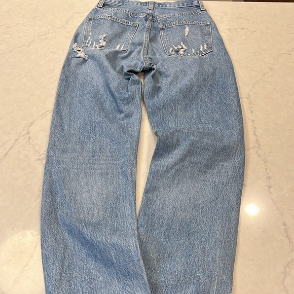 Agolde 90's Mid Rise Loose Fit Size 23 - Picture 10 of 12